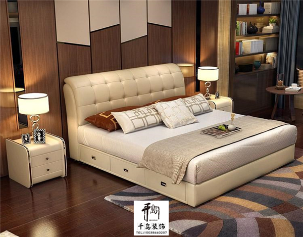 现代简约风卧室装修以舒适温馨为布置理念