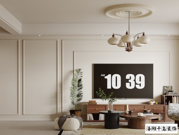 轻法式客厅装修案例